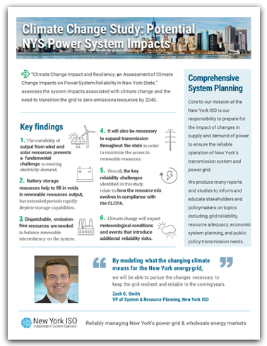 Climate Change Study Datasheet