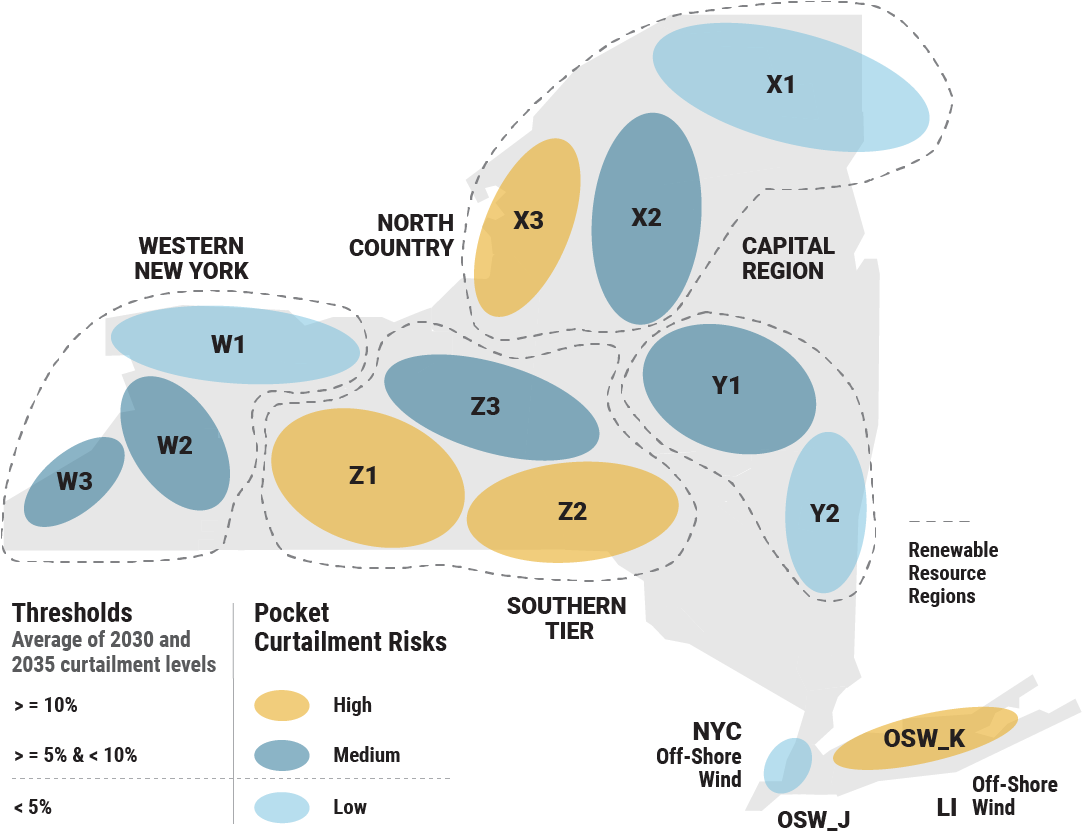 New York Renewable Generation Pocket Map