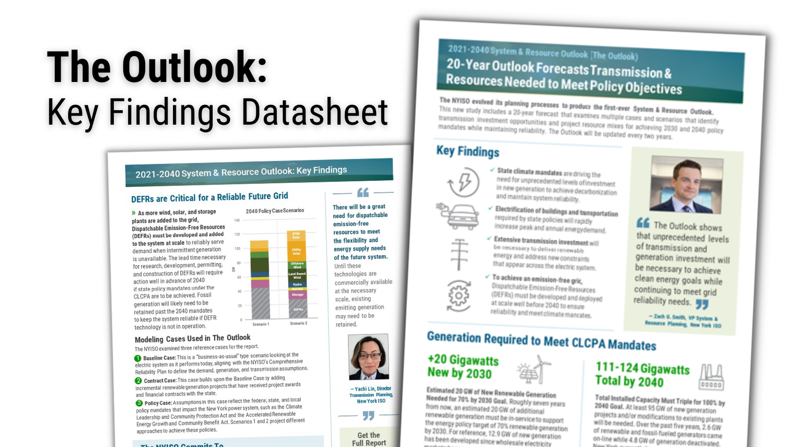 The Outlook: Key Findings Datasheet