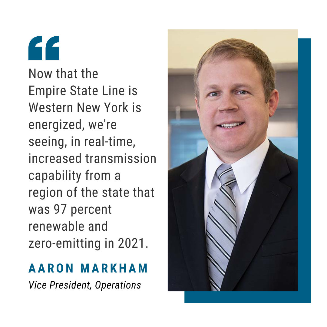 Aaron Markham, NYISO Vice President of Operations