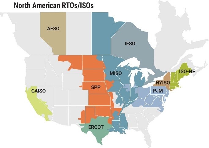North American RTOs and ISOs