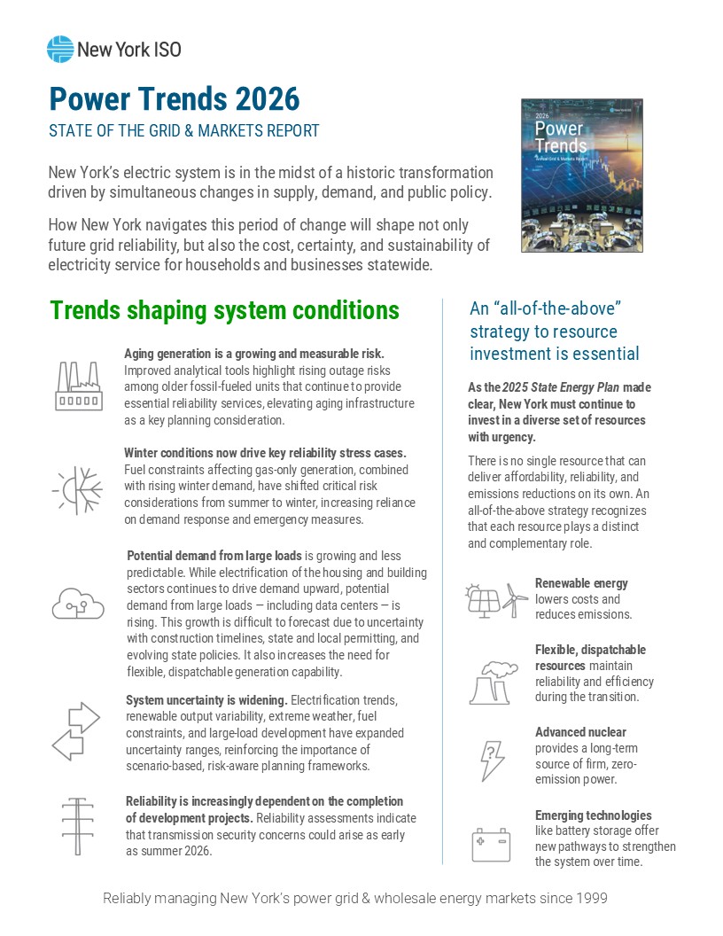 2026 Power Trends Fact Sheet Cover